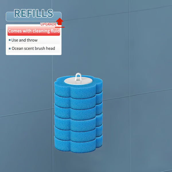 PureBrush™ – Wall-Mounted Toilet Brush Set