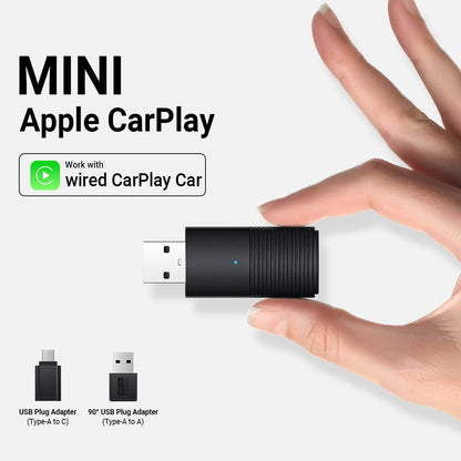 AutoLink™ – Mini Kabelloser CarPlay/Android Auto 2-in-1 Adapter